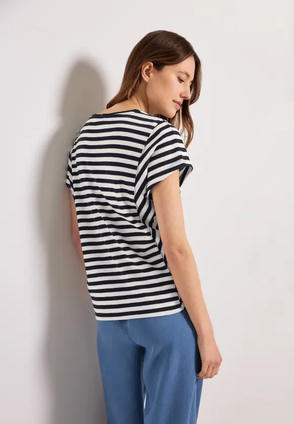 CECIL Lässiges Streifenshirt