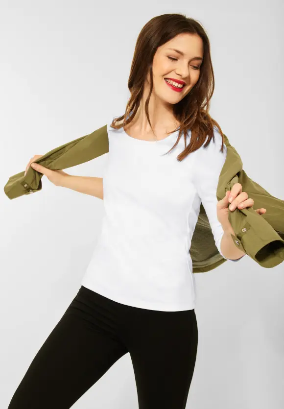 Street One Shirt in Unifarbe