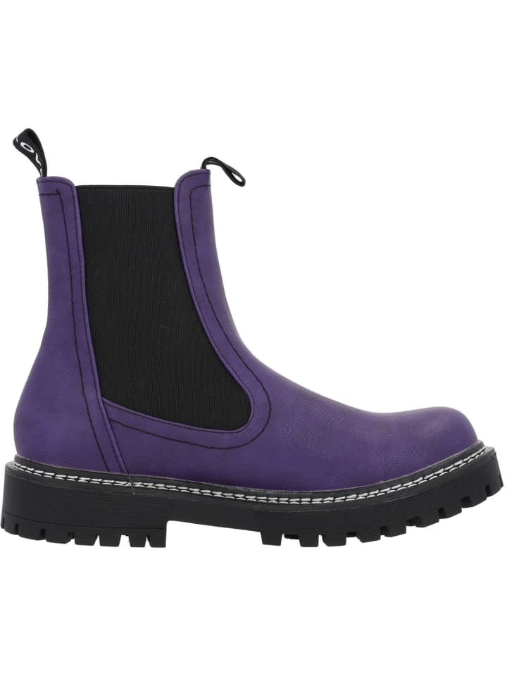 palado Chelsea Boots in Violett günstig kaufen