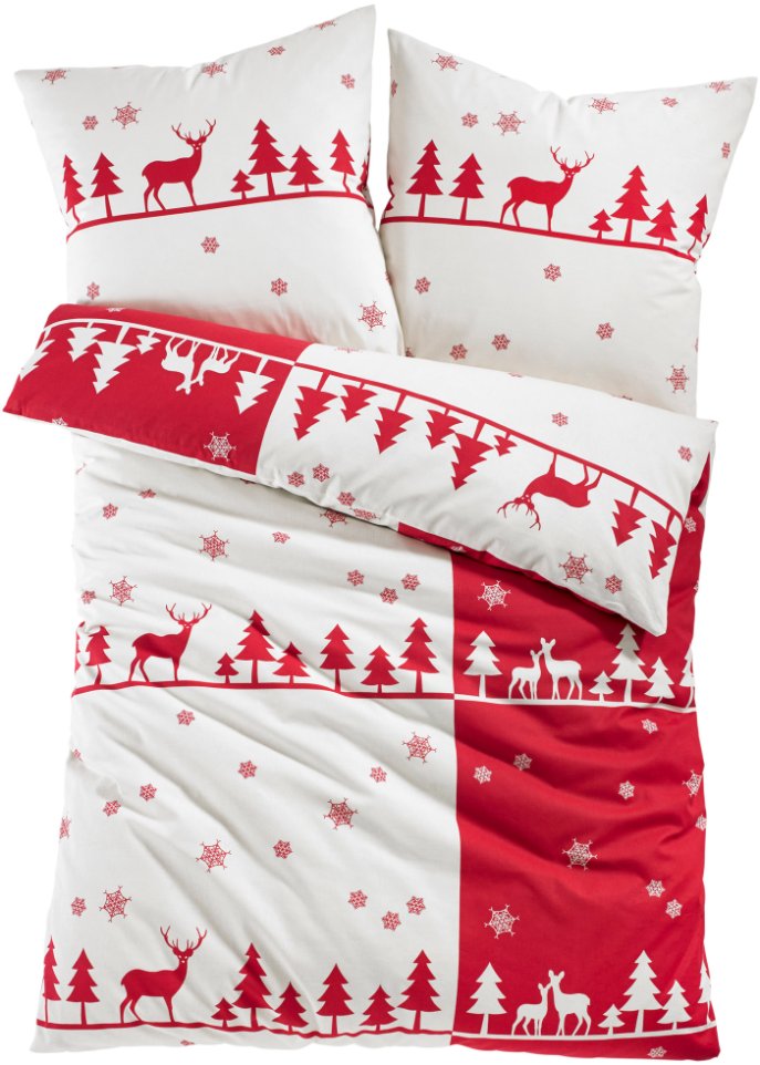 Bettwäsche mit winterlichem Design