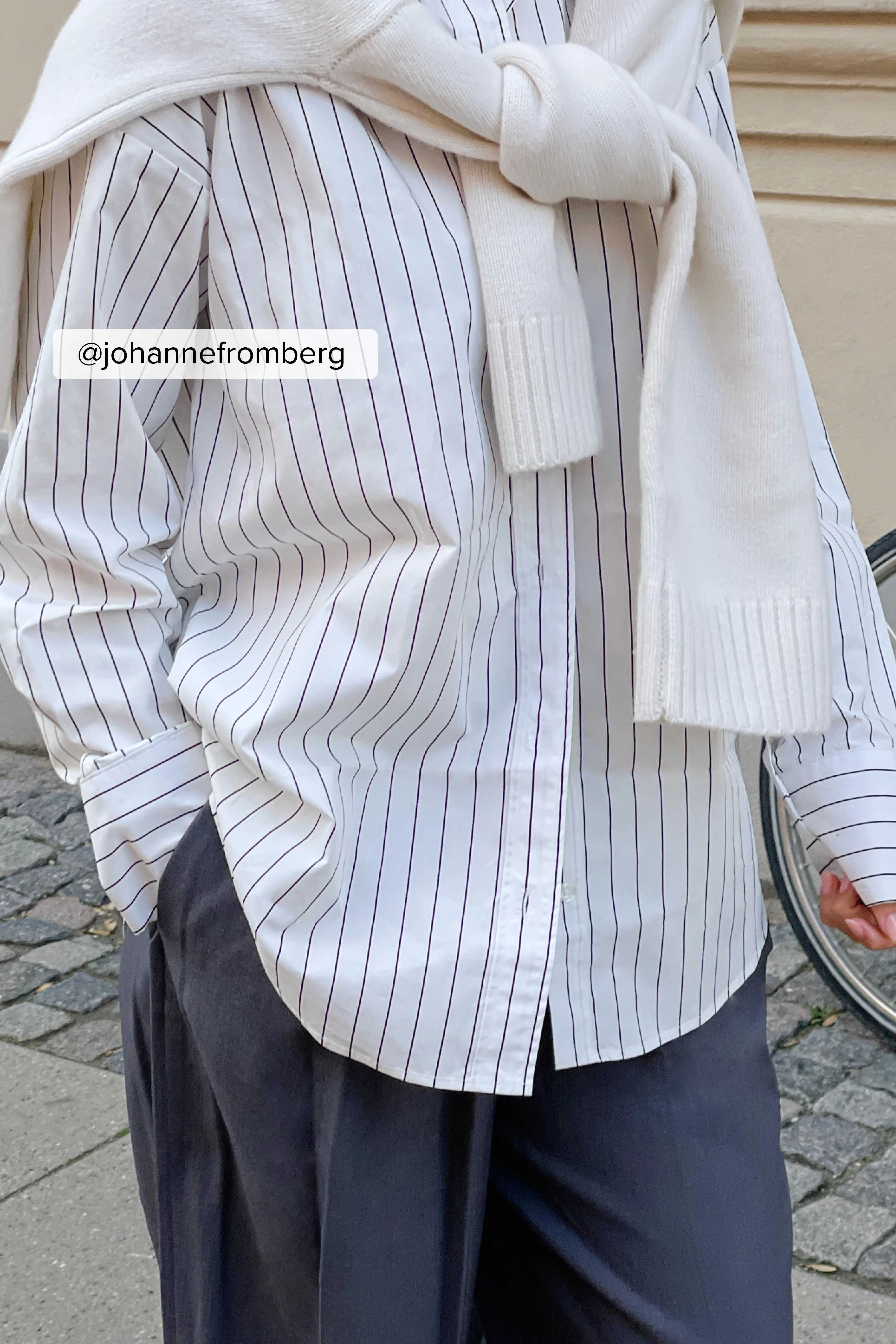 Oversized Baumwollhemd