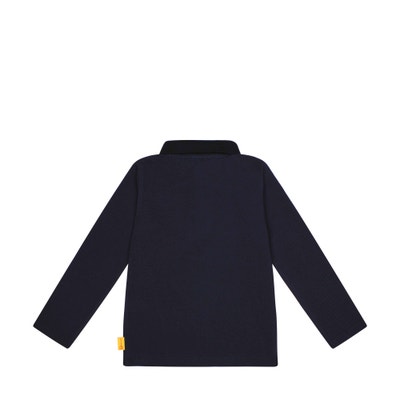 Poloshirt langarm, dunkelblau für Jungs