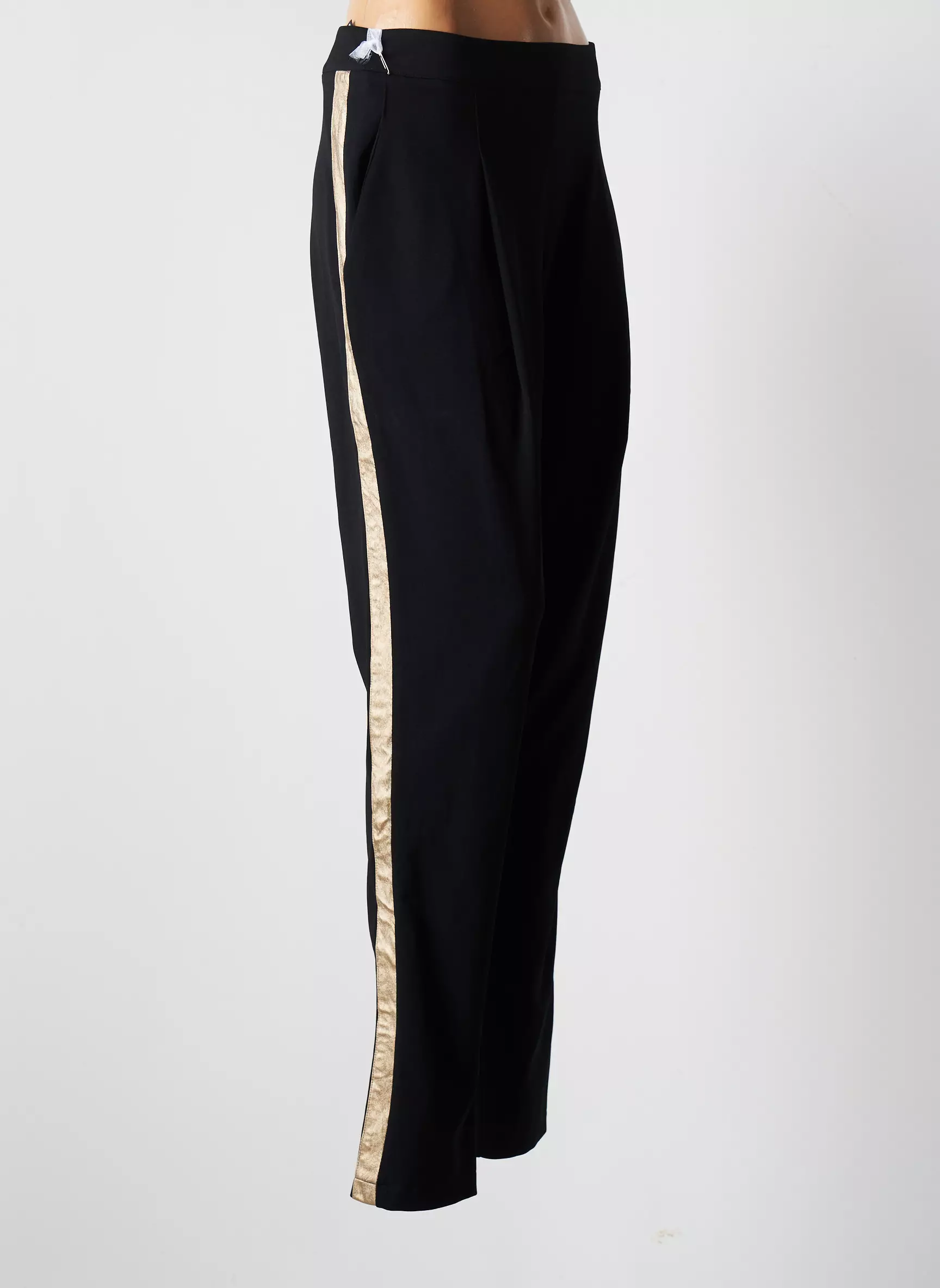 Poussiere D Etole Pantalons Slim Femme couleur noir