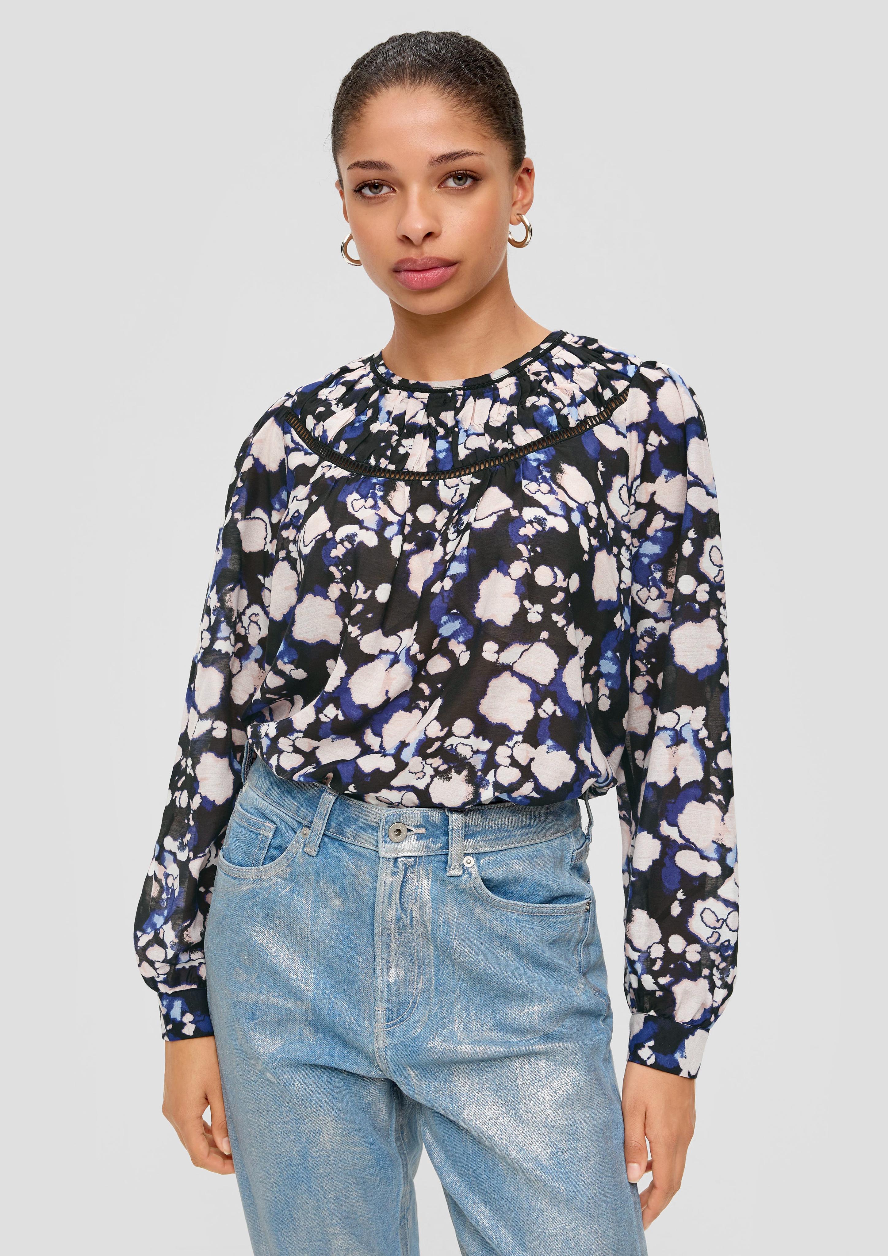 Bluse mit Allover-Muster  2137457-99A0