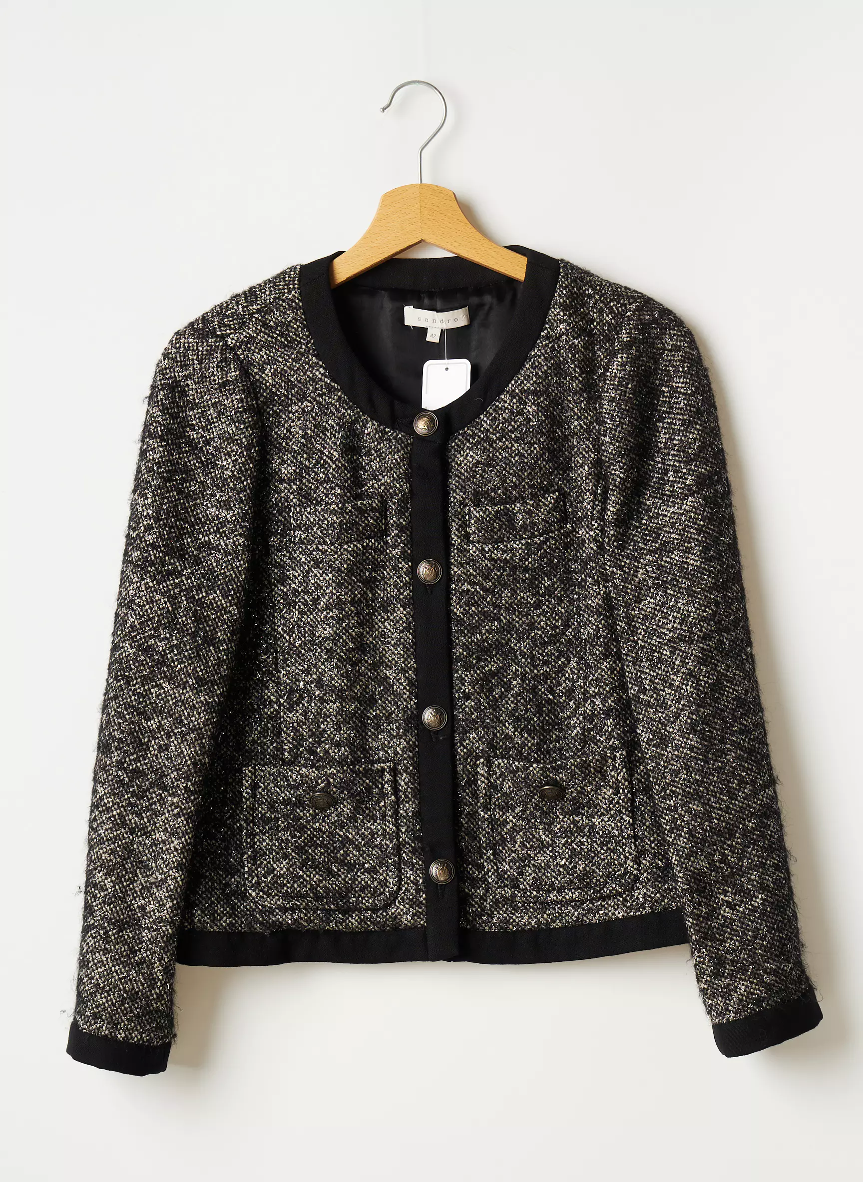 Sandro Vestechic Femme couleur noir
