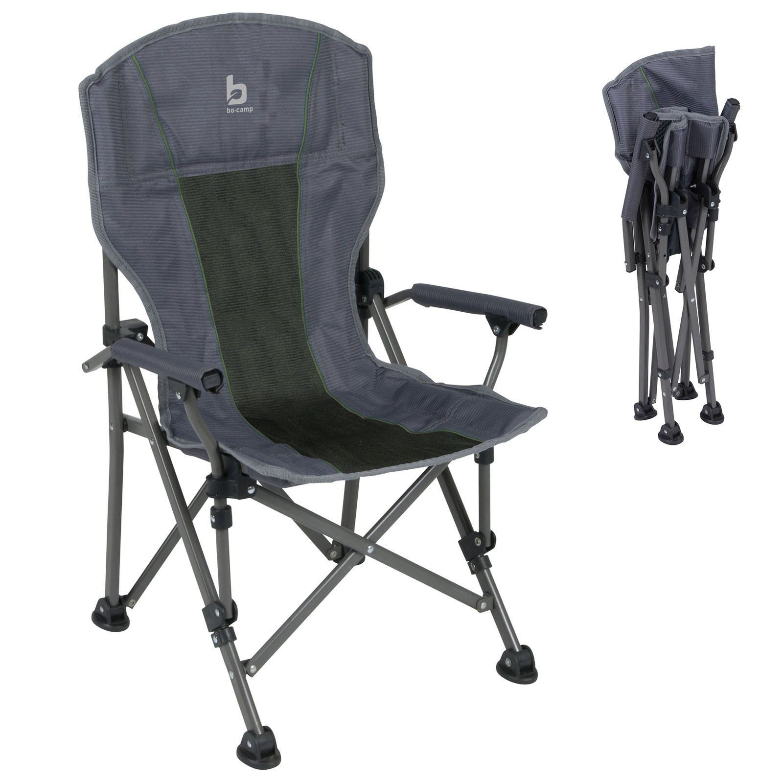 Bo-Camp Campingstuhl Kinder Stuhl Campingstuhl Klappstuhl, Strand Faltstuhl Faltbar Stahl 50kg