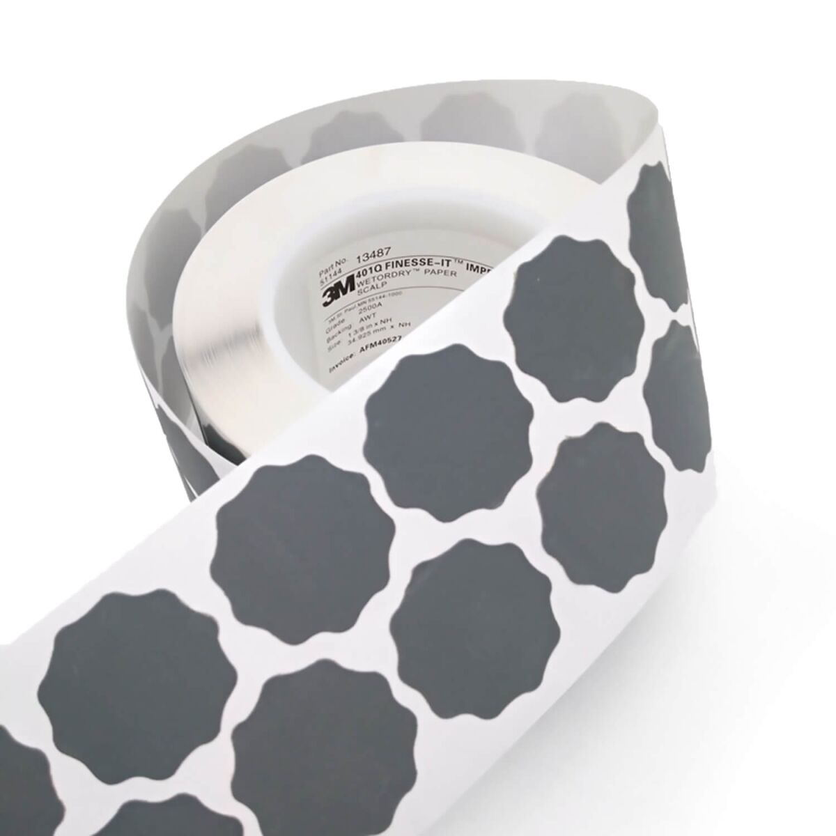 3M Finesse-it Feinschleifblüten 401Q 35mm P2500 1 Bogen 10 Stück