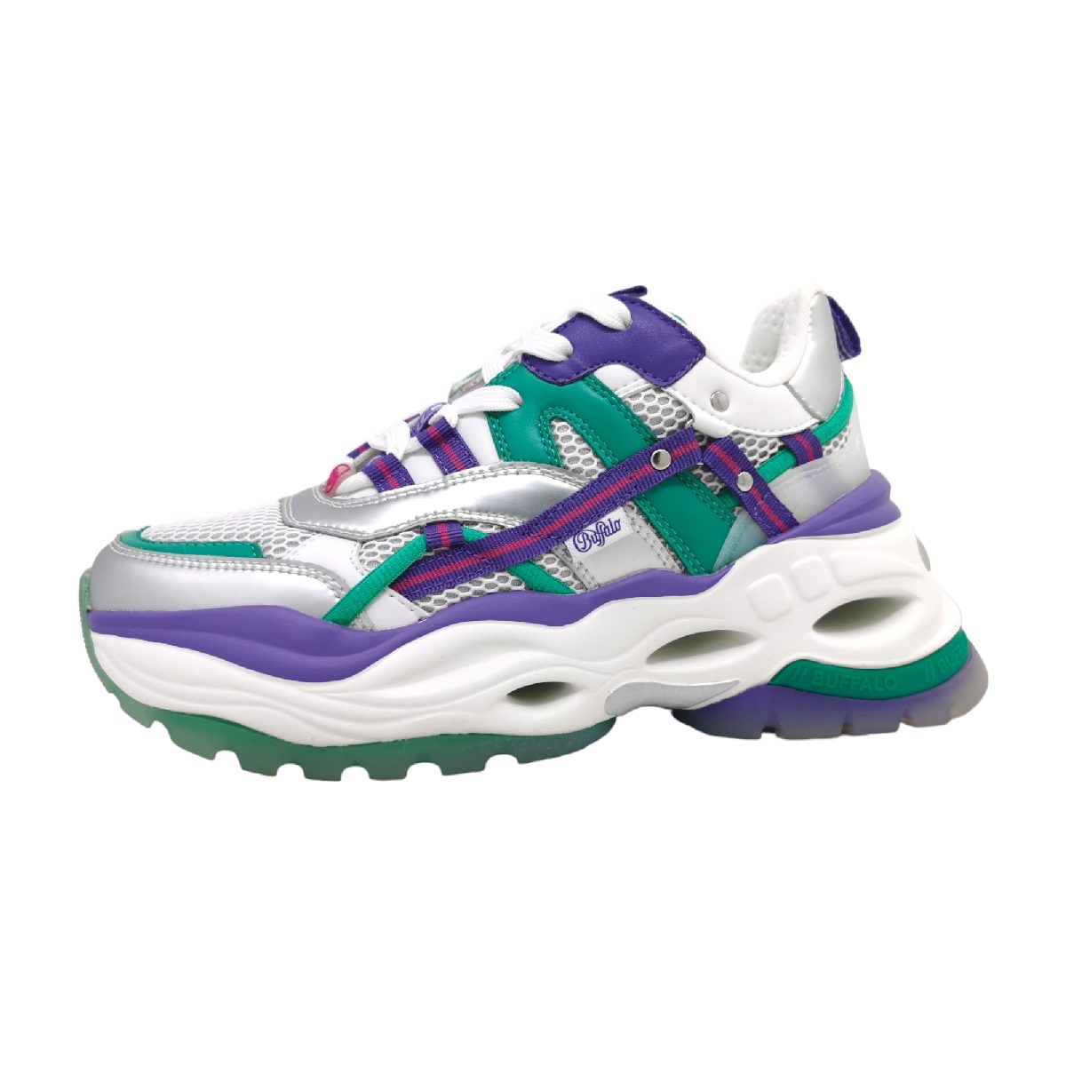Buffalo Triplet Hollow 1636075/1 Mehrfarbig Silver/Green/Purple