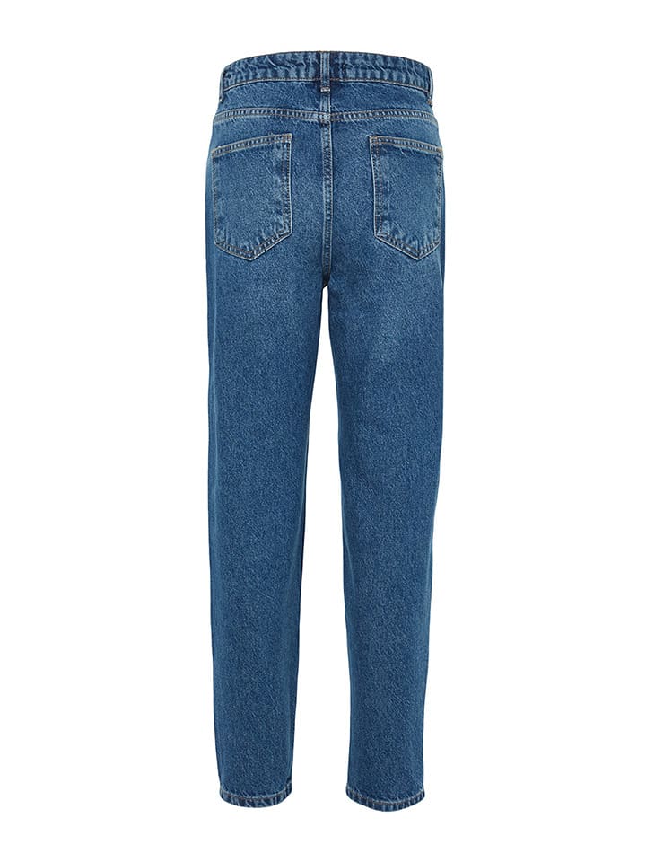 trendyol Jeans - Mom fit - in Blau günstig kaufen