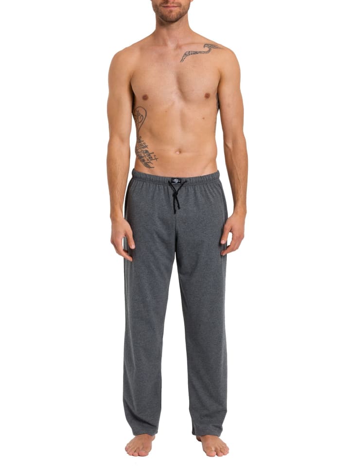 Haasis Bodywear Pyjamahose in Carbon günstig kaufen