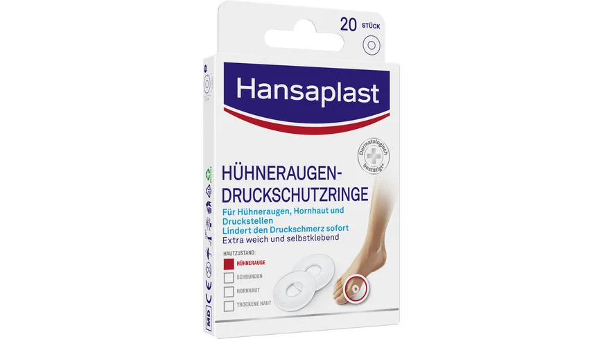 Hansaplast Hühneraugen-Druckschutzringe