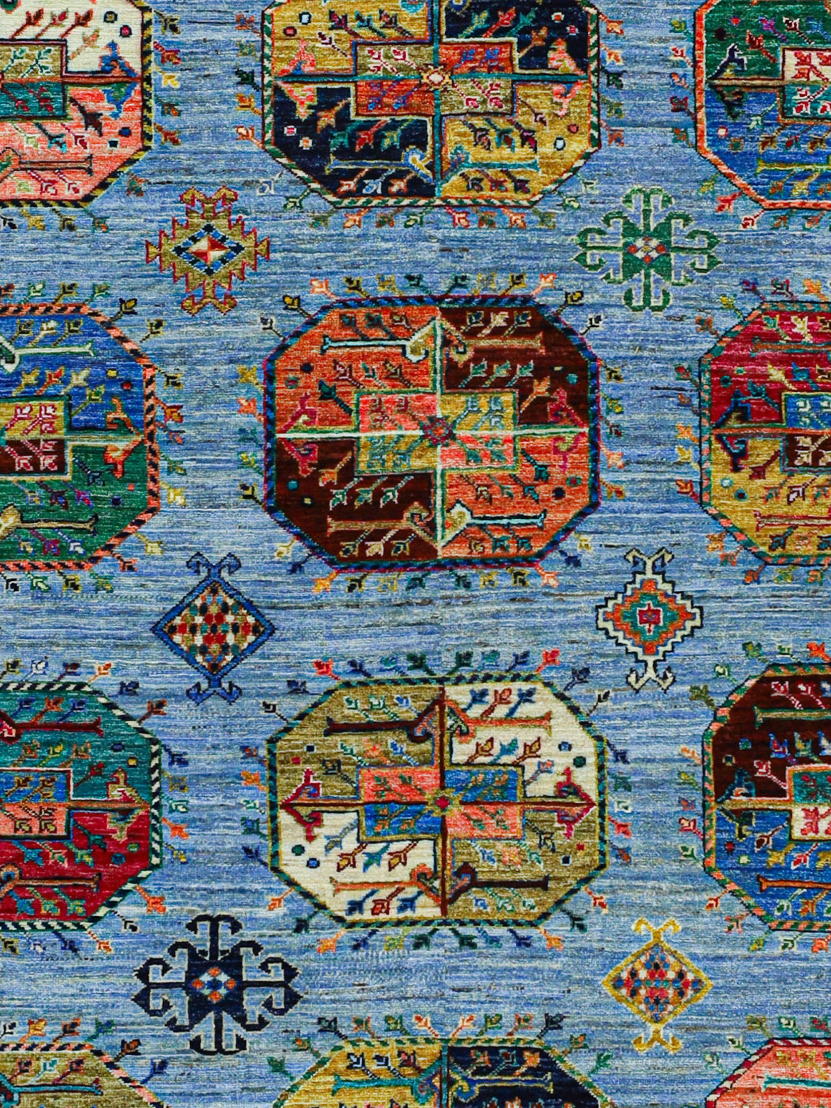 Buchara Ghazni ca. 172 x 236 cm, Unikat / Einzelstück
