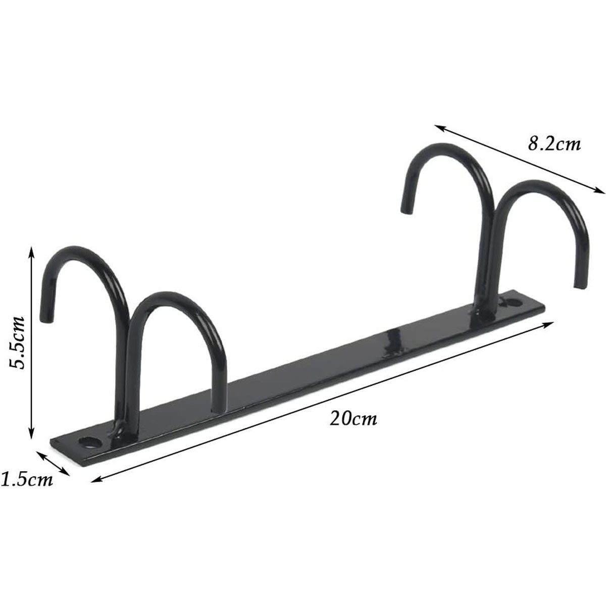 ZmdecQna Gläserhalter Tassenhalter unter dem Schrank, für Bar, Kaffeetassen, Mug