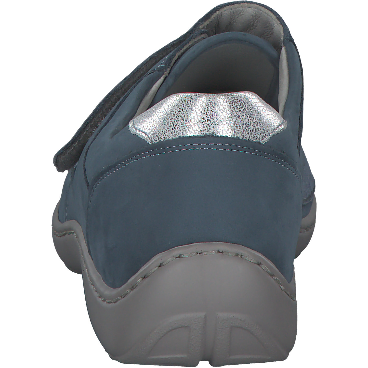 Waldläufer Henni 496H31, Komfort-Halbschuhe, Damen, DENIM DENIM SILBER