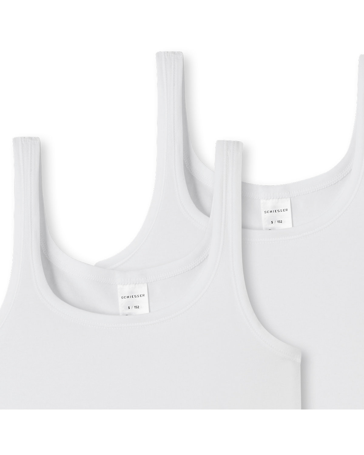Unterhemd / Top 6er Pack Teens Girls 95/5 Organic Cotton Unterhemden für Mädchen
