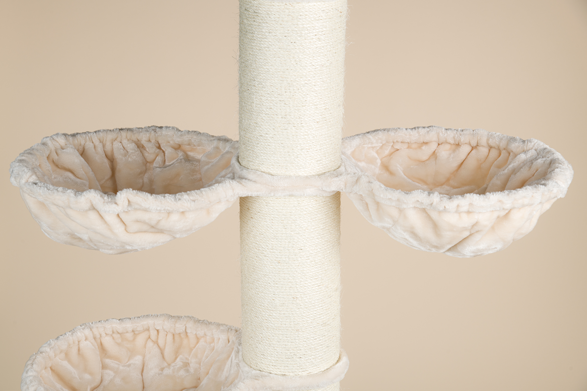 RHR Quality Kratzbäume RHR Quality Kratzbaum Maine Coon Tower creme/ beige