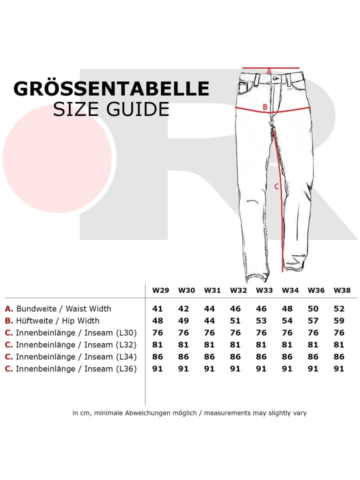 RESLAD Jeans Basic Stretch Denim in schwarz günstig kaufen