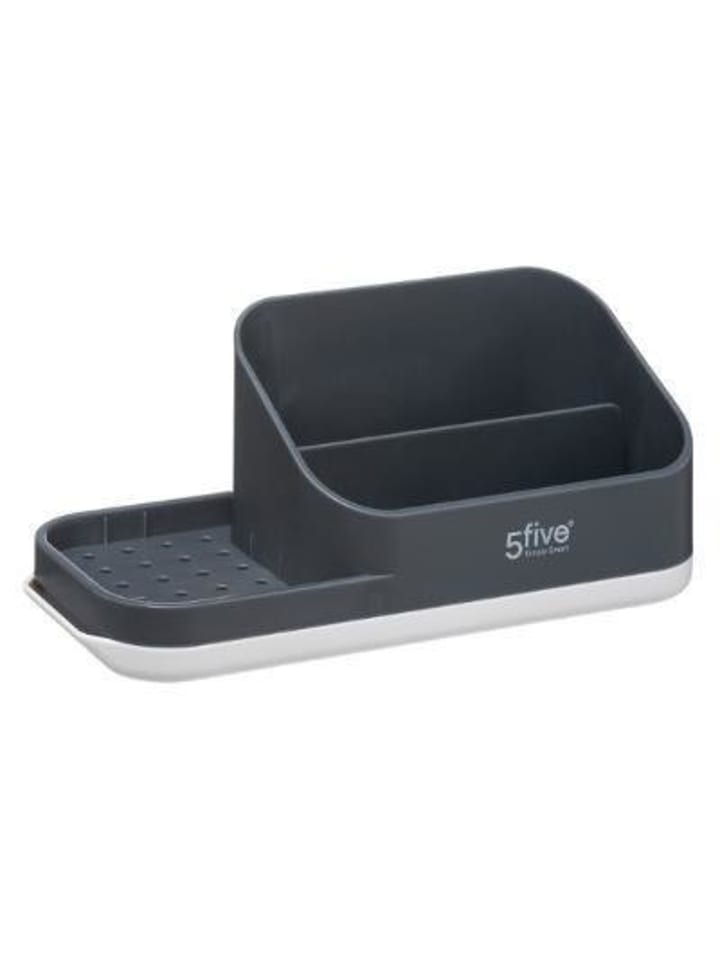 5five Simply Smart Spülmittelspender mit Organizer in grau günstig kaufen onesize