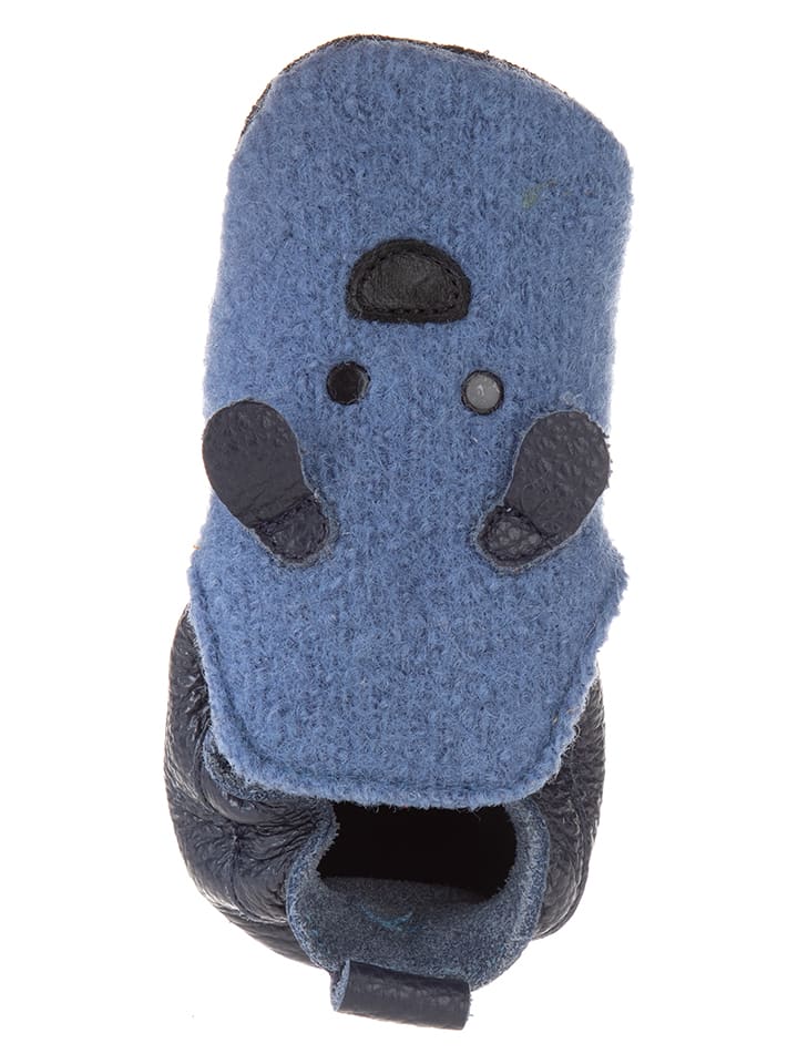kitz-pichler Krabbelschuhe in Blau günstig kaufen