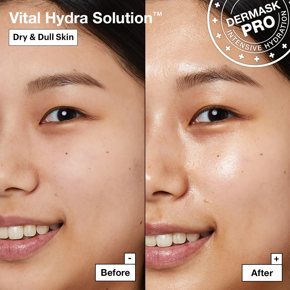 Dermask™ Vital Hydra Solution Pro - mitrinoša sejas maska