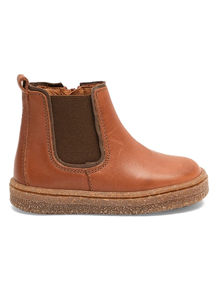 bisgaard Leder-Lauflernschuhe in Hellbraun günstig kaufen
