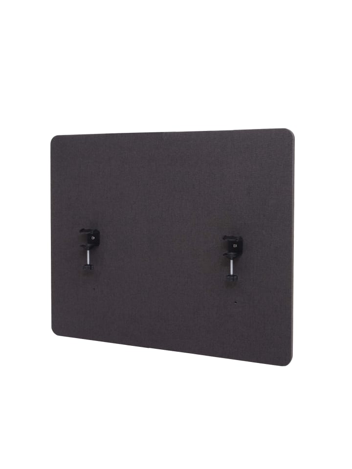 MCW Akustik-Tischtrennwand G75, 60x75cm braun-grau günstig kaufen onesize
