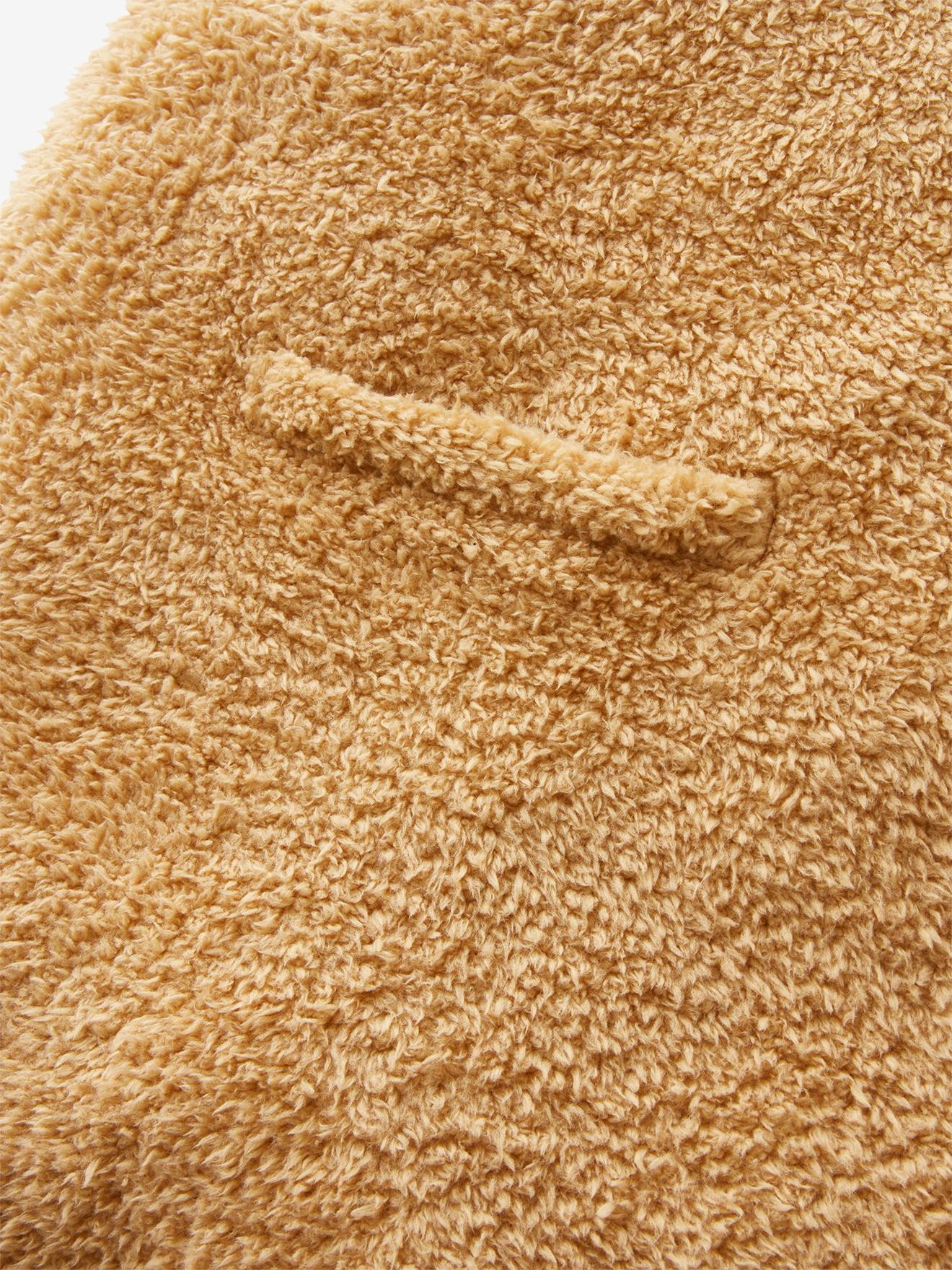 Vertbaudet Baby Auto-Schlafsack aus Mikrofaser Oeko-Tex - beige