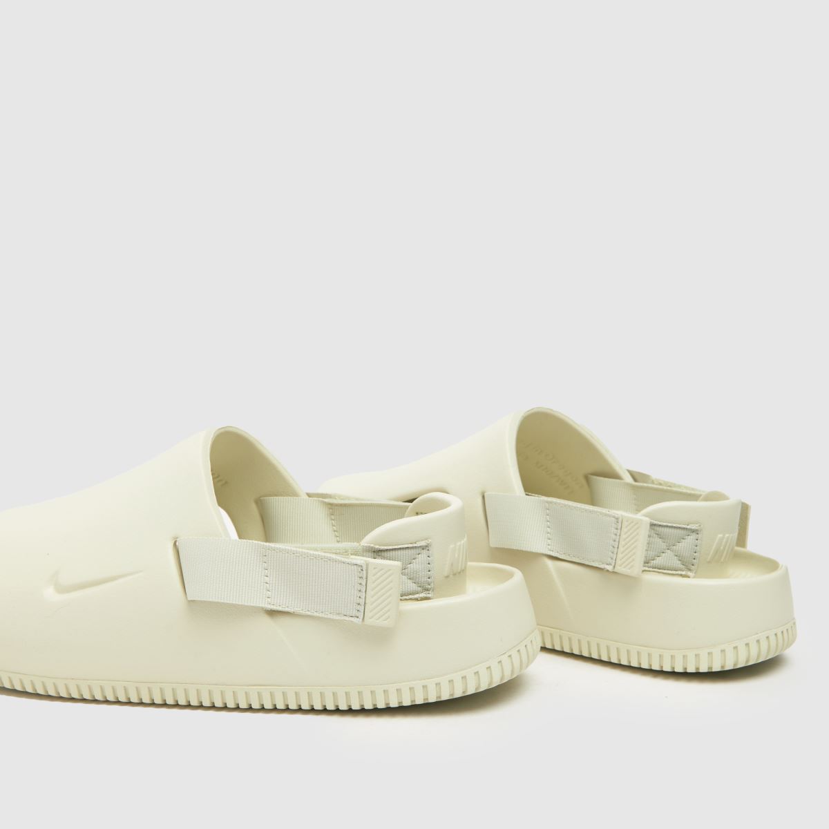 Nike – Calm mule-sandaler i benvitt