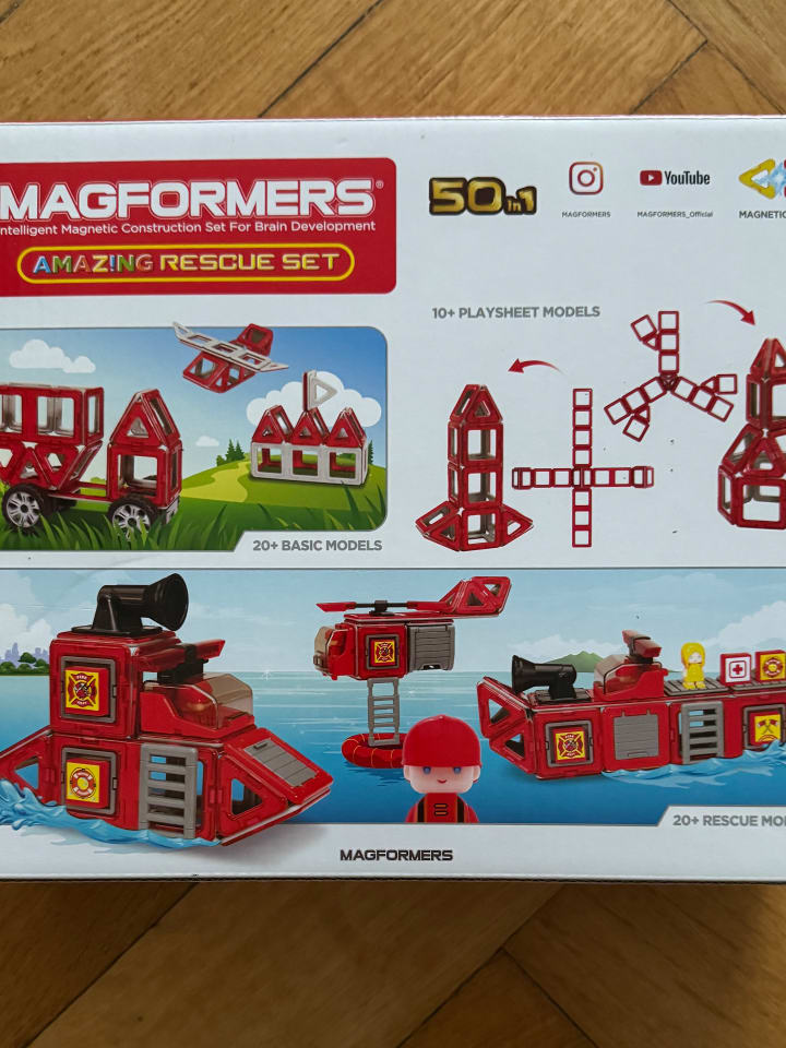 MAGFORMERS 50tlg. Magnetspielset 