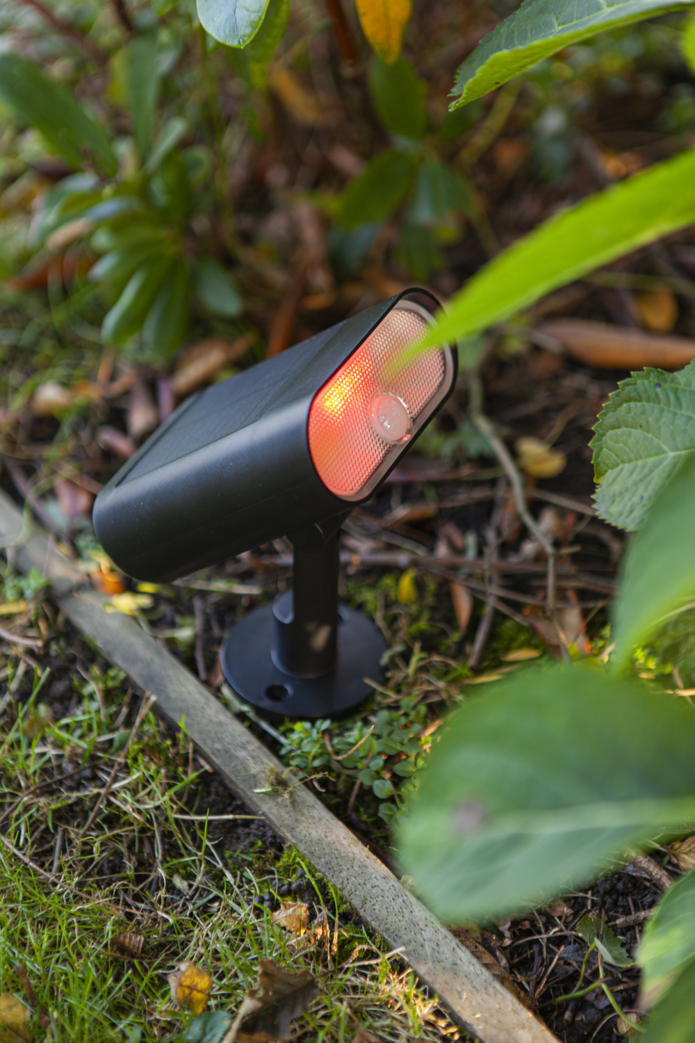 Solar Wandfluter Ginbo schwarz
