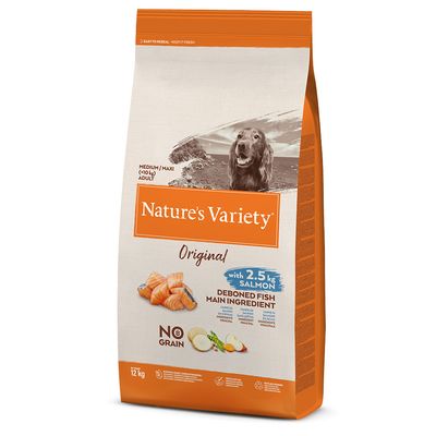 Nature's Variety Original No Grain Medium/Maxi Adult Lachs