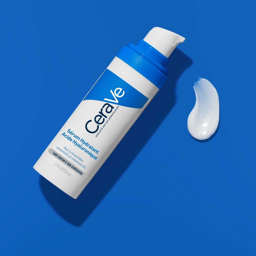 CeraVe Soin Visage Sérum Hydratant Acide Hyaluronique pourtous les types de peaux