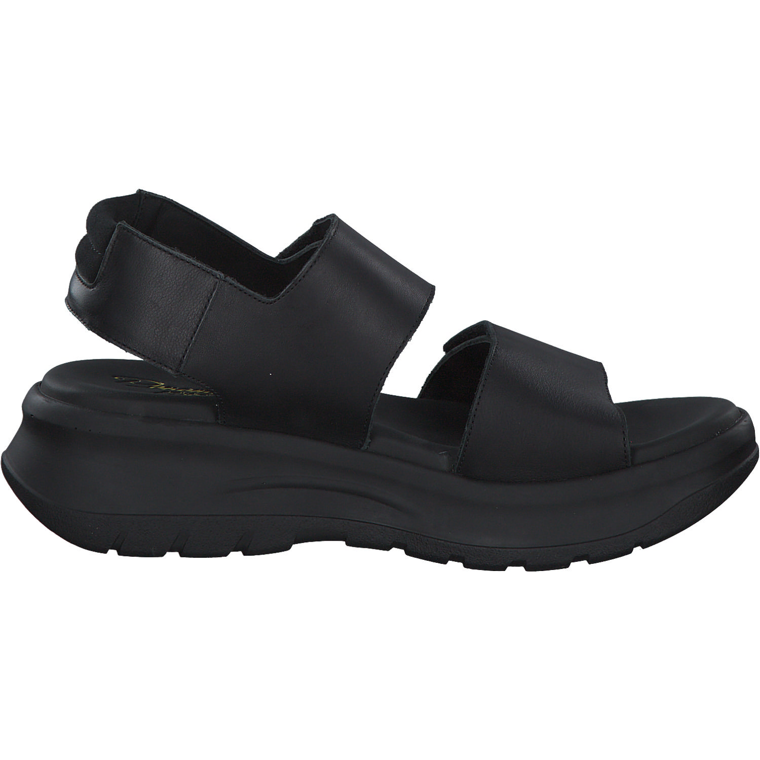 Panama Jack Noah B, Keilsandaletten, Damen, Schwarz