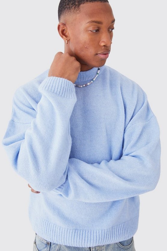 Kastiger Strickpullover