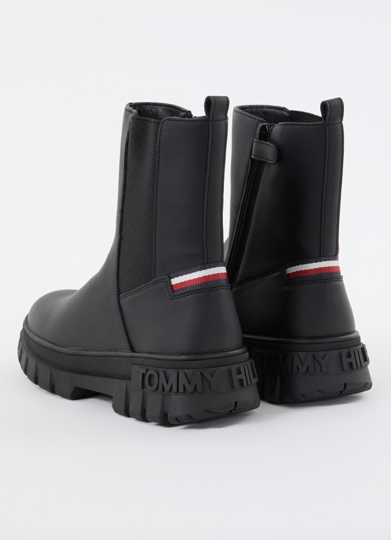 Ghete Chelsea Tommy Hilfiger cu logo