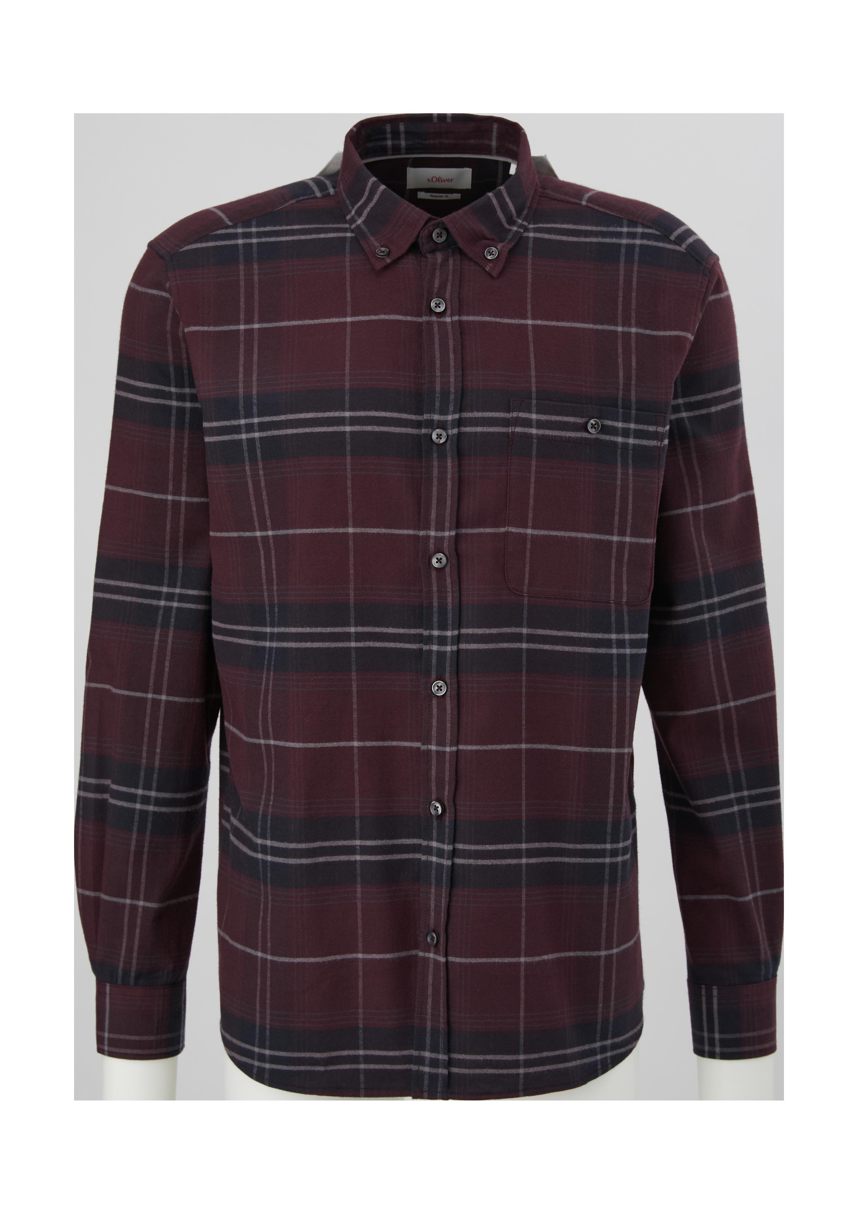 Regular: Twill-Hemd mit Karomuster  2125764-49N1