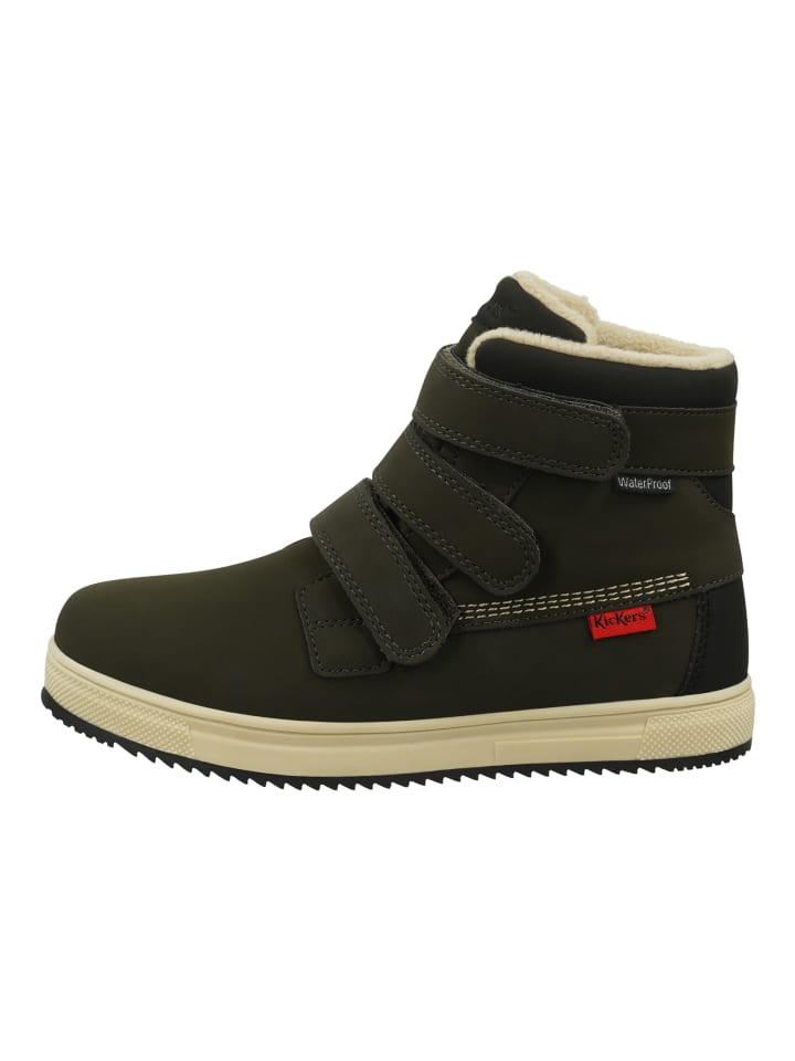 Kickers Stiefelette in Khaki günstig kaufen