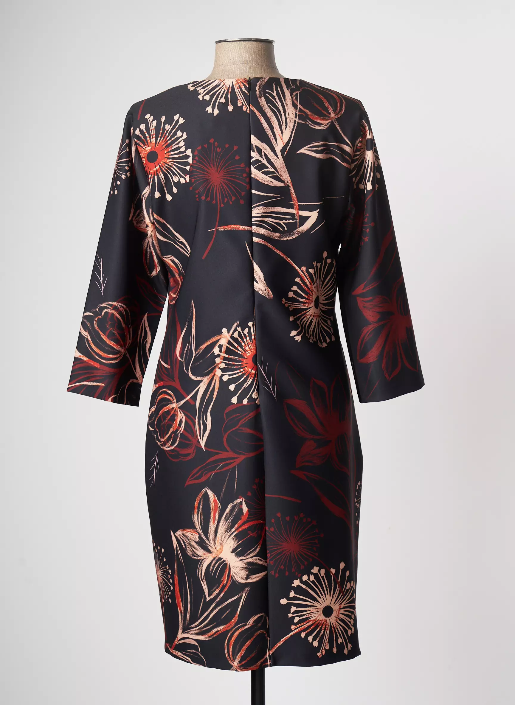 Couleurs Du Temps Robes Mi Longues Femme couleur noir