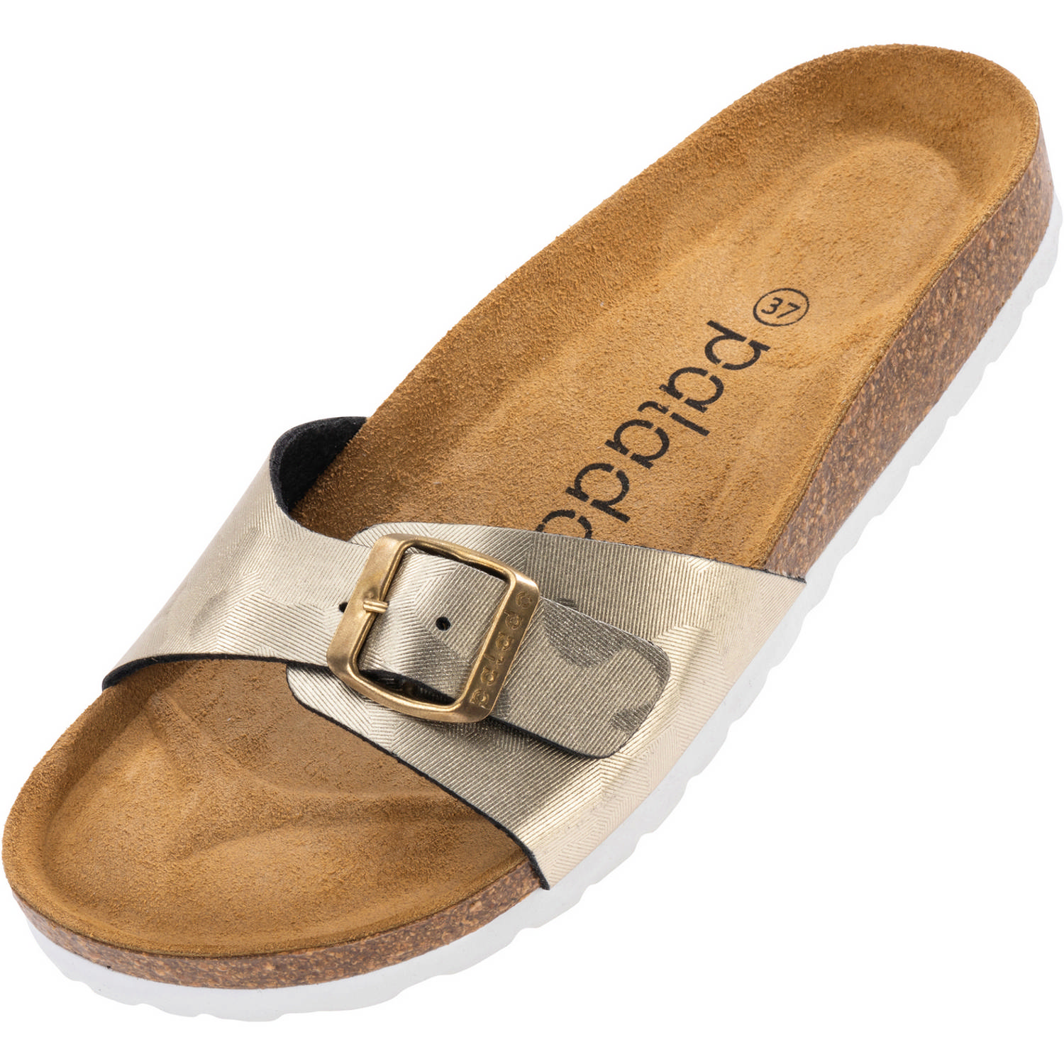 Palado Malta Metallic, Pantoletten, Damen, Metallic Caro Gold