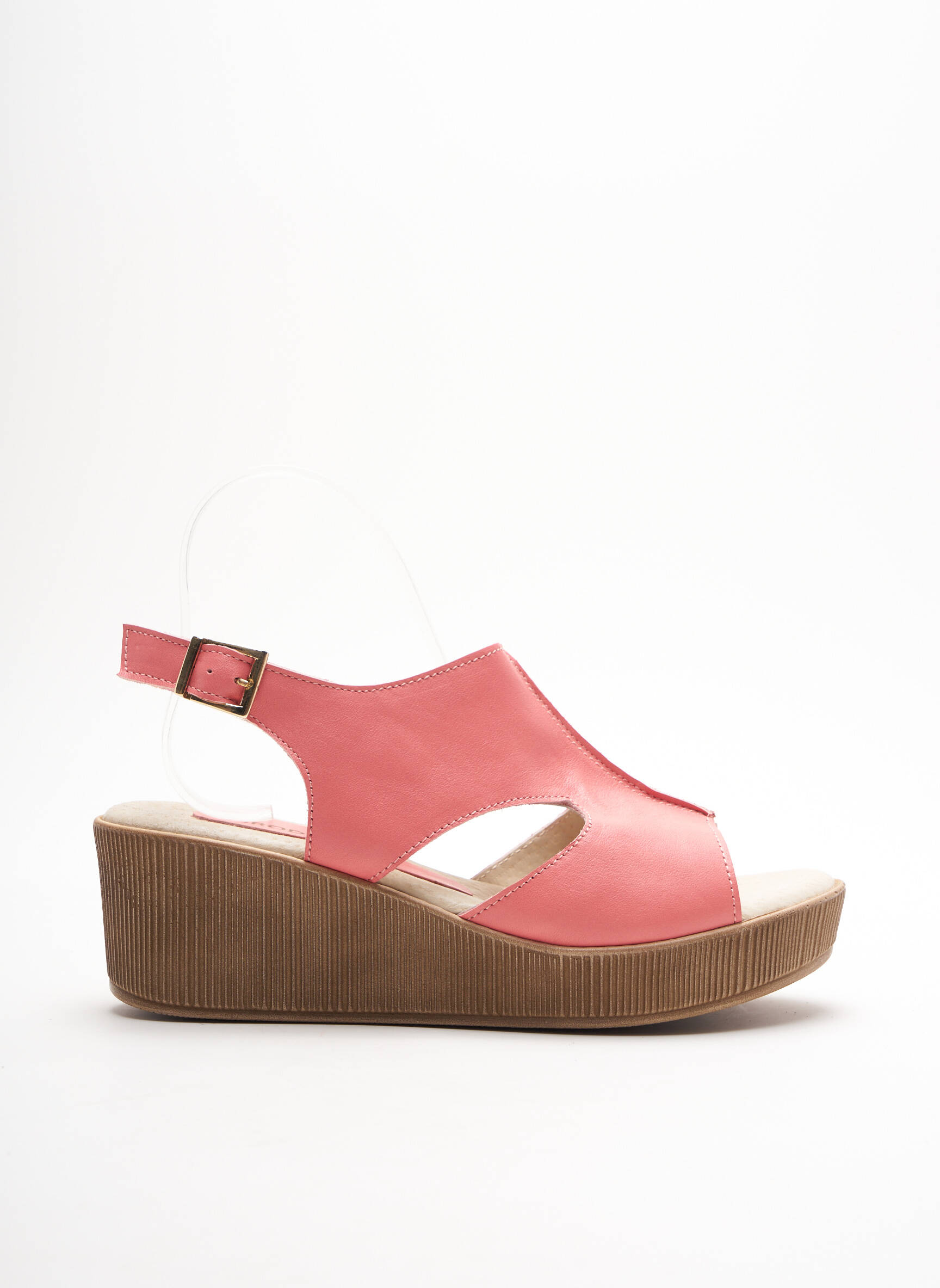 Brodequins Sandales Nu Pieds Femme couleur rose