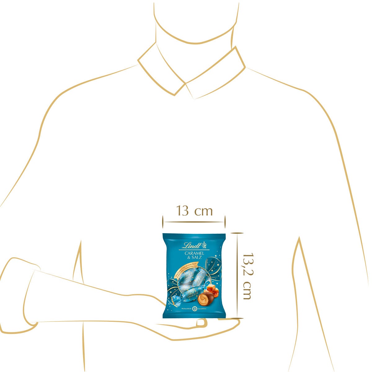 Caramel & Salz Zapfen, 101g