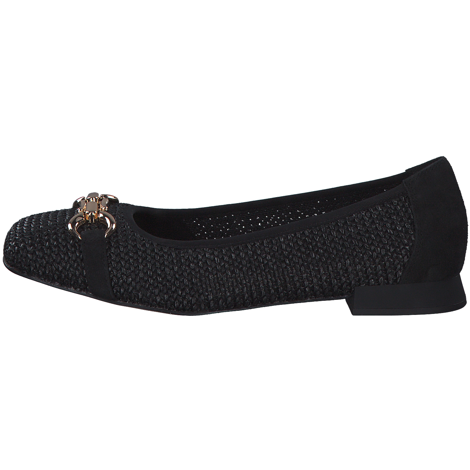 Caprice 22503, Ballerinas, Damen, BLACK COMB