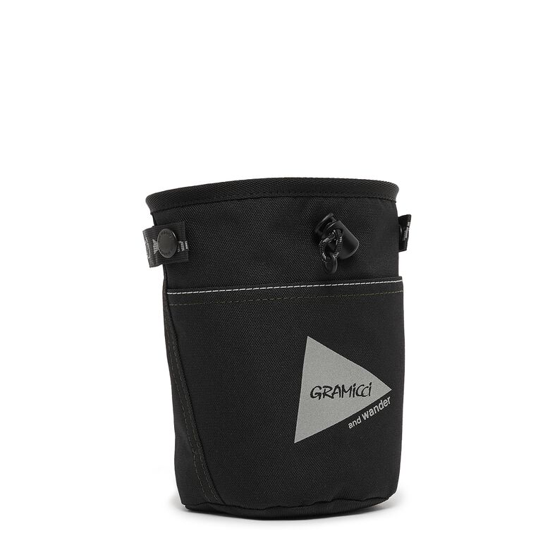 Gramicci x And Wander Multi Patchwork Chalk Pouch black