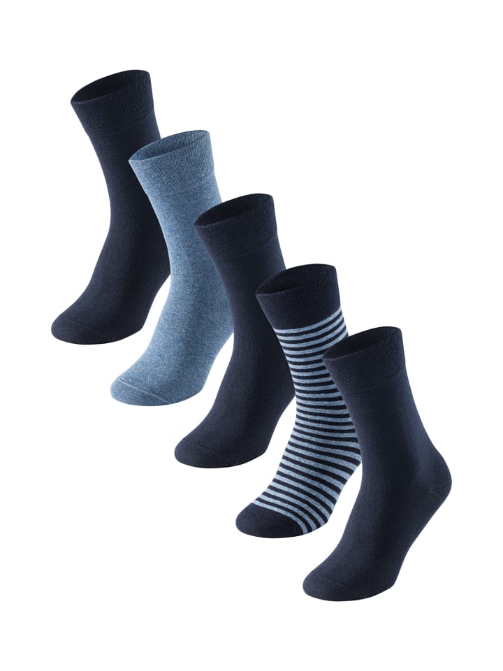 Schiesser Freizeitsocken 5er-Pack Cotton Fit in mehrfarbig günstig kaufen