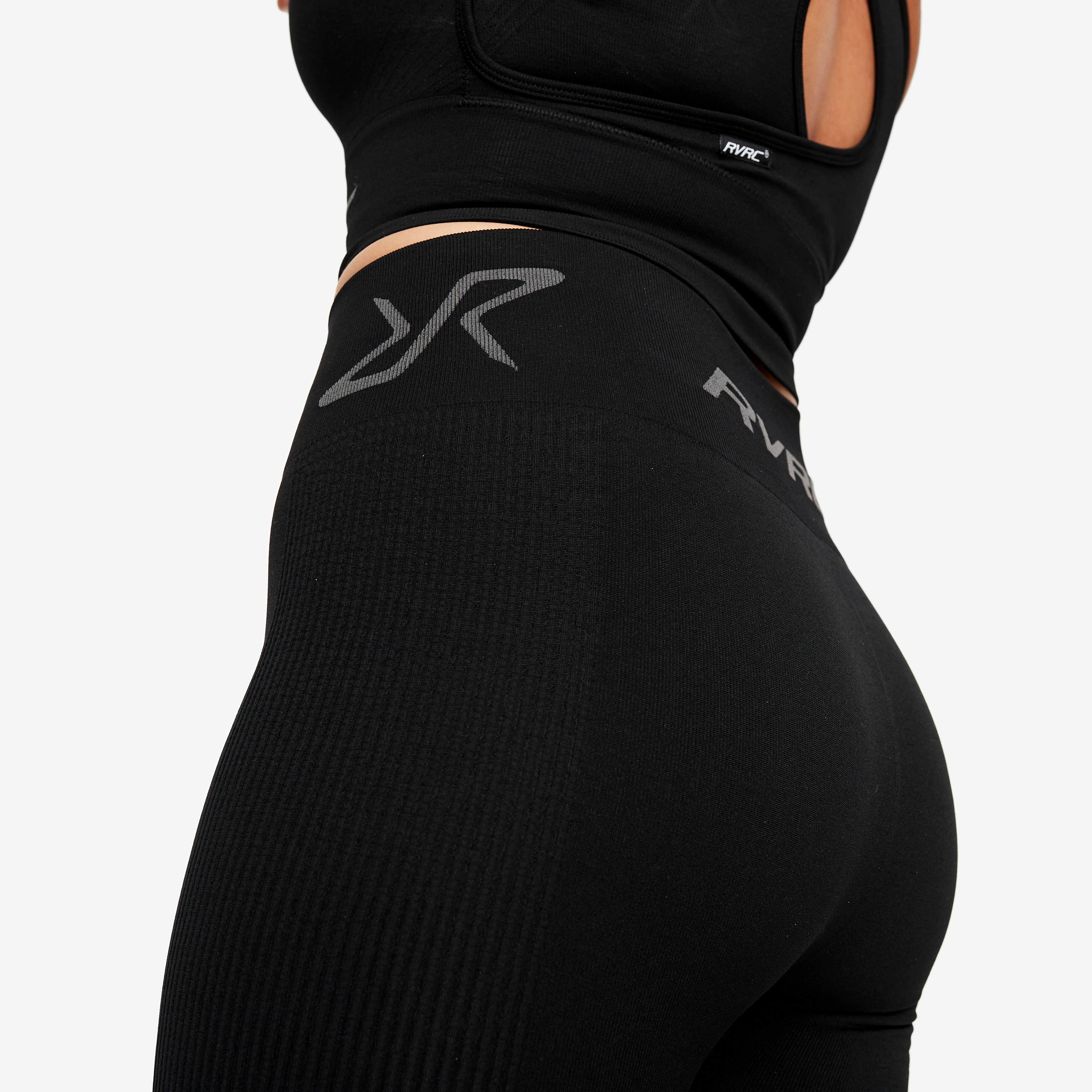 Descent Seamless Tights Femme Jetblack