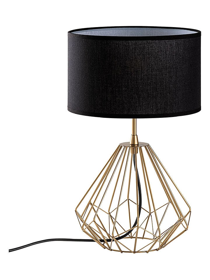 Opviq Tischleuchte in Schwarz/ Gold - (H)43 x Ø 25 cm günstig kaufen onesize