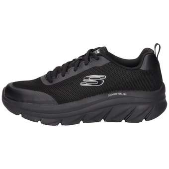Skechers Cushion Walker Sneaker in schwarz