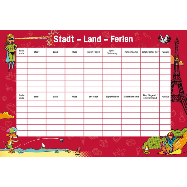 BLACK STORIES JUNIOR STADT LAND FERIEN - Reisespiel