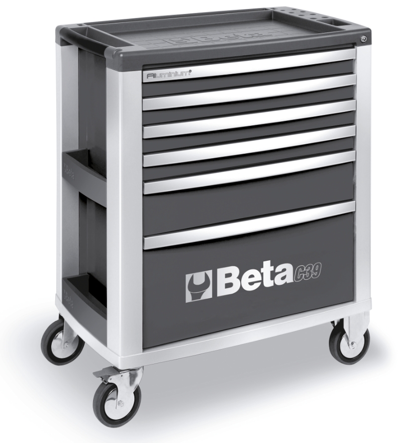 Cărucior de scule Beta 039000032 C39-6/G cu șase sertare