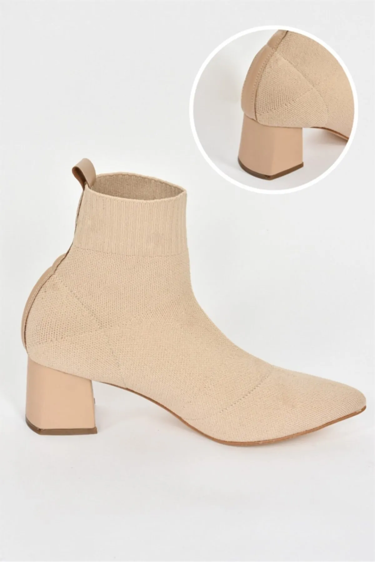Fox Shoes  Skin Knitwear Damenstiefel mit dickem Absatz L422763057